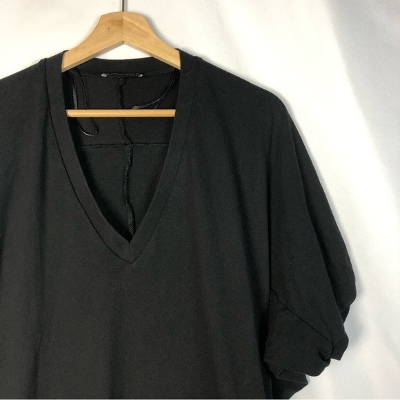 Zara V-Neck Short Puff Sleeve Mini Dress S - Picture 3 of 3